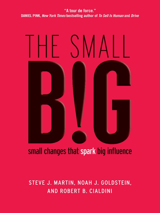 Title details for The small BIG by Steve J. Martin - Wait list
